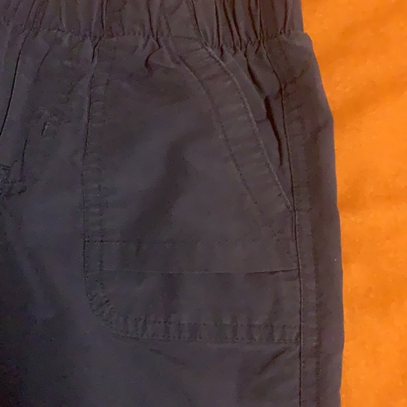 Wide leg navy slacks, extra lining inside, real pockets! EUC - Picture 2 of 6